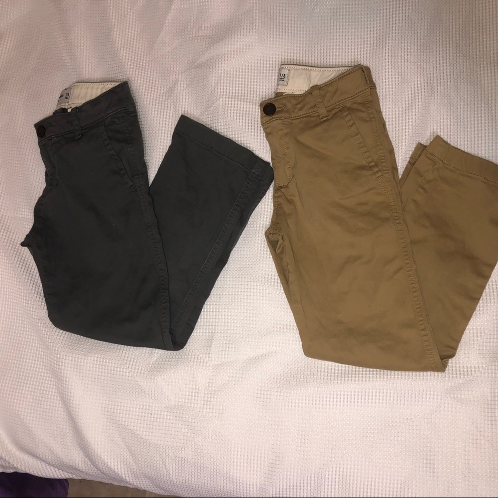 Abercrombie Kids Boys Size 7/8 Pants lot of 2